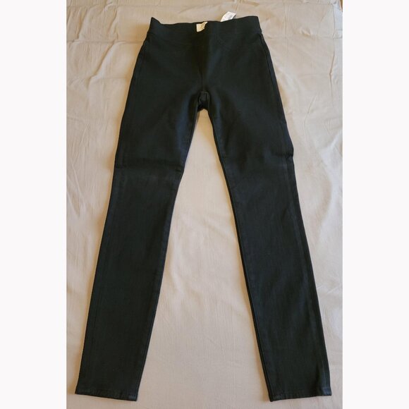 NWT J. Crew Black Toothpick Pull-on High Rise Skinny Jeans (25) - Picture 4 of 12